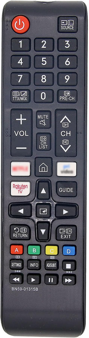 BN59-01315B - Mando a distancia para televisor Samsung Smart TV 4K QLED UHD HDR TV - No requiere configuración, mando a distancia Samsung